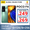 New POCO F4 5G Global Version 6GB 128GB/8GB 256GB Snapdragon 870 Octa Core 67W Charging 120Hz 64MP Triple Camera NFC