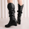 Winter Wedge 8cm High Heel Large Size Long Boots Women Inner Height