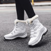 New Women Boots Waterproof Snow Boots For Winter Shoes Women Lace Up