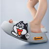 Women Slipper With Dog Platform Cute Soft Slippers For Home Female