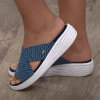 2021 New Women Wedge Slippers Womens Beach Sandals Summer Casual Shoes