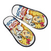 Custom Print Women Candy Candy House Slippers Cozy Warm Cartoon Anime