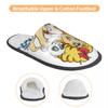 Custom Print Women Candy Candy House Slippers Cozy Warm Cartoon Anime