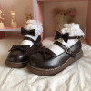 Retro Lolita Bowknot Heart Platform Mary Jane Shoes Women Gothic Ankle Retro Lolita Bowknot Heart Platform Mary Jane Shoes Women Gothic Ankle