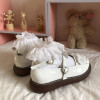 Retro Lolita Bowknot Heart Platform Mary Jane Shoes Women Gothic Ankle Retro Lolita Bowknot Heart Platform Mary Jane Shoes Women Gothic Ankle