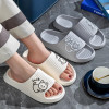 Spring Summer Girl Soft Shoes Slippers Indoor Mute Bathroom Woman Man