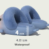 Winter Women Shark Slippers Men Home Fleece Slides Indoor Waterproof