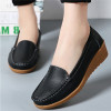 Women Shoes Soft Leather Shoes With Heels Loafers Women's Slip On Flat