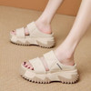 Women Slippers Summer High Heel Platform Slippers Outdoor Beach