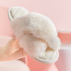 Women Slippers New 2023 Fur Indoor Fashion Woman Shoes Daily Vacation