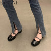 New Mary Jane Shoes Buckle Pumps Women Thick Heels Elegant Shallow New Mary Jane Shoes Buckle Pumps Women Thick Heels Elegant Shallow