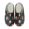 Christmas Print Casual Women Slippers Dropshipping Comfort Home Flats