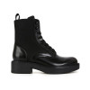 Fashion Design Metal Decoration Platform Boots Women 2023 Chunky Heel