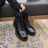 Fashion Design Metal Decoration Platform Boots Women 2023 Chunky Heel