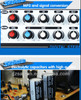 150 Watts 3-CH Powered Mixer Amplifier Professional stereo digital karaoke audio