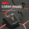 RGB Gaming GM08 TWS Earphone Stereo Headphone Sport True Wireless
