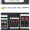 Sound power amplifier Pro power amplifier Audio professional power amplifier