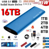 1TB Portable SSD Type-C USB 3.1 500gb ssd Hard Drive 2TB External SSD M.2 for Laptop/Desktop/Phones/mac Flash Memory Disk