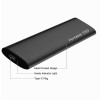 1TB Portable SSD Type-C USB 3.1 500gb ssd Hard Drive 2TB External SSD M.2 for Laptop/Desktop/Phones/mac Flash Memory Disk