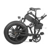 MK011 48V 750W 20 Inch ull Suspension Folding Fat Tire  Electric Bicycle