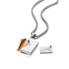 stainless steel love letter necklace, envelope locket pendant envelope necklace stainless steel love letter necklace, envelope locket pendant envelope necklace