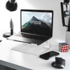 Ergonomic aluminum desk notebook holder detachable laptop stand
