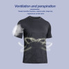 t-shirt for men 100% high quality blank milk silk workout wear