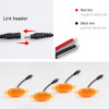 Universal 12V Front Grille Lighting 6 SMD 3030 LED Amber Grille Lighting Kit
