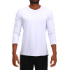 2020 New Plain Long Sleeve Sports Fitnes Workout Clothing Men