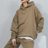 wholesale plain blank 350 grams oversize pullover men's winter fleece hoodie