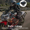 Motorcycle Helmet Headset Wireless BT Headphone Speaker Hands-Free BT-12 Headset