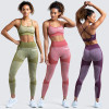 Women Seamless Activewear Fitness Gym Wear Sportswear Crop Top