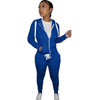2023 Fall Winter Fleece 2 Piece Women Tracksuit Jogging thick two piece tracksuit sweatpants and hoodie Women Clothes set