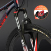 26 Inches Bicycle 24/27 Speed Shock Absorbing Mountain Bike High Carbon Steel Frame Front And Rear Dual Disc Brake