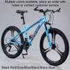 26 Inches Bicycle 24/27 Speed Shock Absorbing Mountain Bike High Carbon Steel Frame Front And Rear Dual Disc Brake