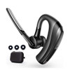 Bluetooth Earpiece with CVC8.0 Noise Cancelling Mic Mute Key Hands-Free Earphones for Cell Phones PC Laptop Business Office