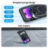 USAMS 6.7 inch Swimming Bags Waterproof Phone Case Water Proof Bag Mobile Phone Pouch PV Cover For iPhone 14 Pro Xiaomi Huawei