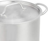 Stainless Steel Aluminum-Clad Stock Pot with Cover