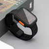 Case+Strap for Apple Watch Change To Ultra 49mm Silicone Sport Band 45mm 41mm 44mm 40mm Protection Cover Iwatch Series 8 7 6 SE