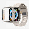 Case+Strap for Apple Watch Change To Ultra 49mm Silicone Sport Band 45mm 41mm 44mm 40mm Protection Cover Iwatch Series 8 7 6 SE