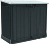 Keter 4.3 x 2.3 Foot Resin Outdoor Storage Shed with Easy Lift Hinges, Perfect for Trash Cans, Yard Tools, and Pool Toys