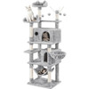 67'' H Multi-Level Cat Tree Cat Tower with Condos,Cat Supplies,Cat Climbing Frame,Cat Toys,So That Cats Can Play Happily At Home