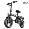 Electric Bike 400W48V High-Speed Brushless Motor Collapsible ElectricBicycle 20AH 25AH 30AH 35AH Lithium Battery E bike Mtb