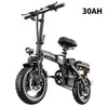 Electric Bike 400W48V High-Speed Brushless Motor Collapsible ElectricBicycle 20AH 25AH 30AH 35AH Lithium Battery E bike Mtb
