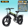 ZPW H20PRO Ebike 1000W 48V20AH Foldable Electric bicycle 20 Inch 4.0 Fat Tire Mountain Electric bikes Adult E-bikes