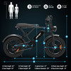 48V 15AH Electric Bike electric motorcycle bicycle with 20inch Fat Tire