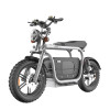 Dual motor High power 48V 750W vintage electric bike 20inch Fat Tire electric chopper bike