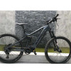 New 27.5er emtb full suspension soft tail carbon fiber ebike Bafang 500W mid motor carbon electric mountain rochshox e-bike