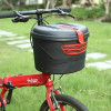 Electric bicycle bicycle basket, mountain bike plastic basket, anti-theft and rainproof basket with lock