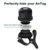 Classic Brass Bike Bell For Apple AirTag Case Waterproof Bike Mount Bicycle Bell For Air Tag GPS Tracker Under Bike Bell Holder